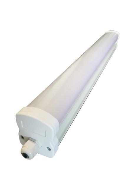 High Efficiency Integrated LED Batten Light Fittings Dustproof For Parking Lot
