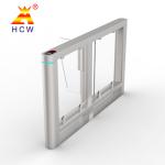 Anti pinch Access Control Speed Gates 0.5s High Speed Glass Security Turnstiles