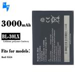 Stock BL-30LX Coding 3000mAh HOT3 HOT3 LITE X553 Mobile Phone Battery for