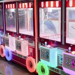 Little train with 4 player high quality claw crane machine Gift Prize Stuffed