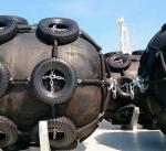 Extruded Boat Channel Large Pneumatic Marine Fenders Yokohama