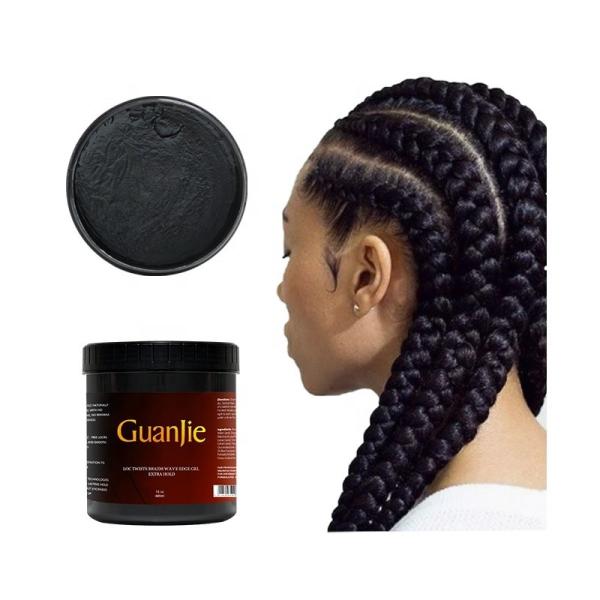 Strong Hold Private Label 16oz Braid Gel for Dry Hair Lock n Twisting Braiding