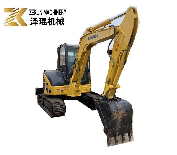 Second Hand Komatsu PC55MR-2 Excavator with 28.5KW Power and 0.2m3 Bucket