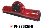 Black 150 Degree Brake Light Backup Camera , 700 TVL Car Rear Parking Camera