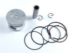 Silver Aluminum Motorcycle Piston Kits And Rings CD110 Bore Dia.52.4mm Height