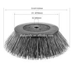 Industrial Steel And PP Road Sweeper Brush Can Be Customized