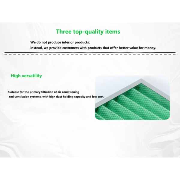 Primary Air Filter , Standard Pleated Air Filters Size Customized