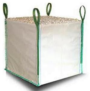 Wholesale White One Ton PP Woven Gravel Bulk Bag For Builder Construction Use from china suppliers