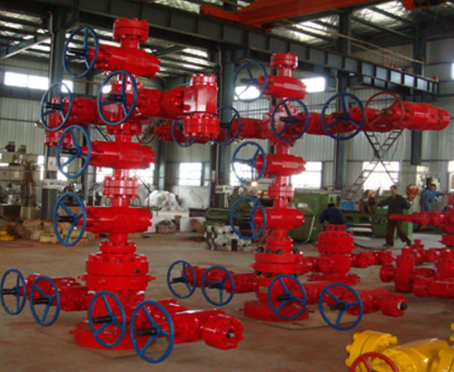 API 6A Wellhead 2-9/16" 3000psi PSL1 & PR1 X-Mas Tree , Oil Well Drilling Christmas Tree/ X-Mas Tree