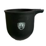 Cylindrical Graphite Gold Smelting Crucible Temperature Resistant 150kg Capacity