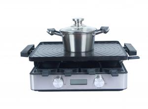 Wholesale Raclette / Fondue Set With Stainless Steel Fondue Pot And Housing from china suppliers