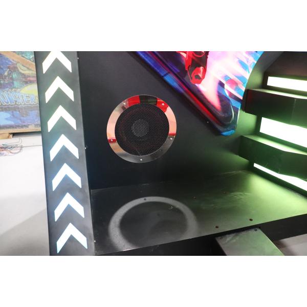 Super Motor Bike Racing Arcade Machine D2400 * W2450 * H2500mm Size 300W Power