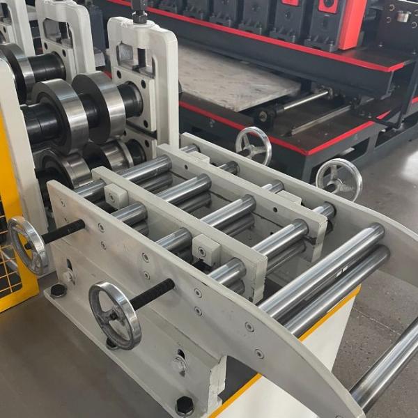 Precision Gcr15 Bearing Steel Ceiling Keel Roll Forming Machine For Studs / Tracks