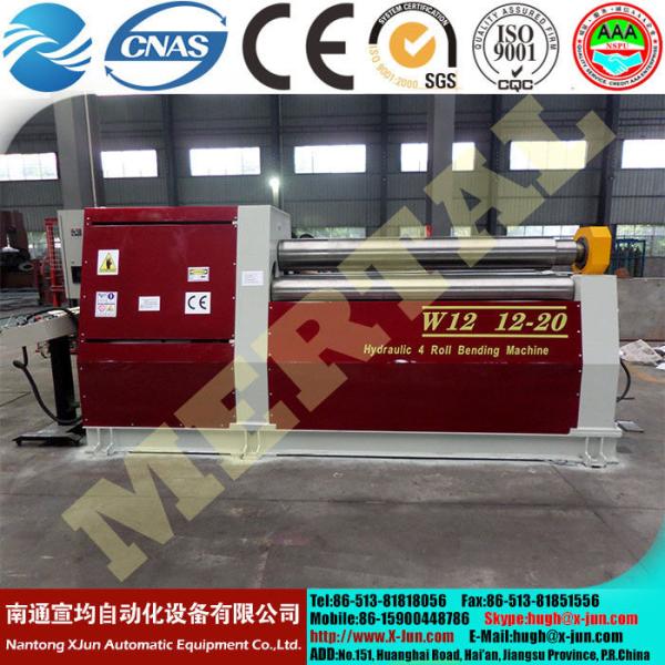 MCLW12CNC-20X2000 Hydraulic 4 Roller Plate Rolling/Bending Machine with CE Certification