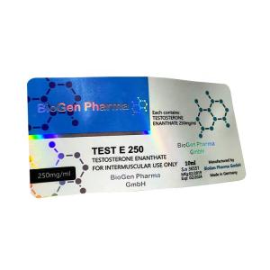 Wholesale Plastic Waterproof Hologram Test E 250 Glass Vial Labels from china suppliers