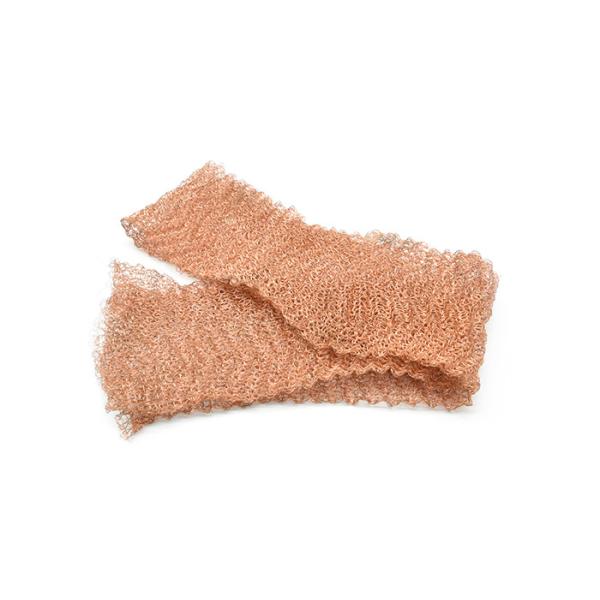 100mm Knitted Copper Wire Mesh Fabric Wine Distillation