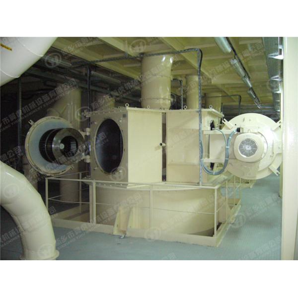 High Efficient Powder Screening Equipment / Powder Spiral Classifier With Micronizer