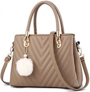 China Leather Fashion Pu Womens Luxury Handbag Top Handle Satchel on sale