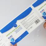 Customized Adhesive Glossy Waterproof Labels Stickers For Cosmetic Die Cut