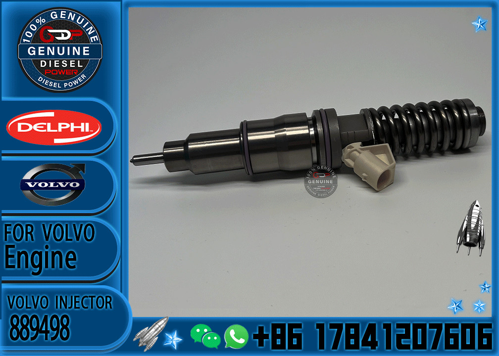 Diesel Injector Parts Nozzles 3840043 03840043 889498 00889498 Diesel Fuel Injector Pump BEBE4C05002 for Volvo Penta 9.0 Engine