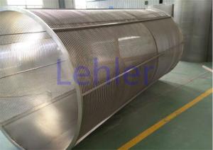Wholesale Rotary Drum Wedge Wire Screens Inside To Outside Type Perfect Roundness from china suppliers