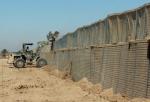 Protective Barrier House Wall Bastion Wall Hesco Raid Deployment For Military