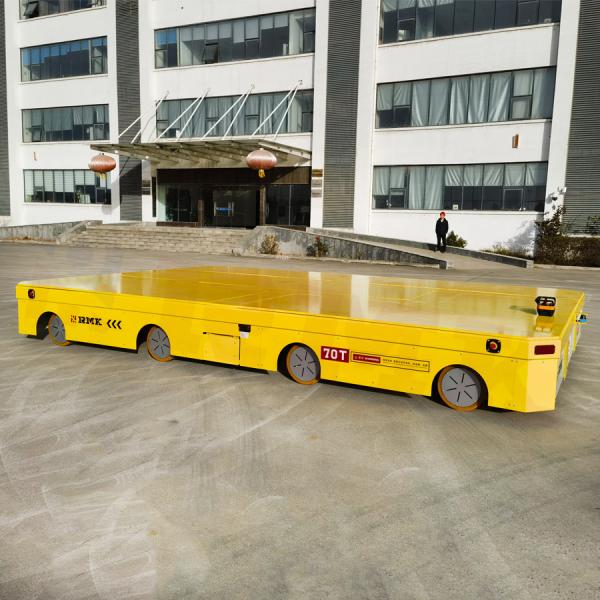 Moved Around On A Facility Floor Multi-Drive Flatbed Transporters