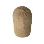 Curved Brim Dad Hats Custom Embroidered Logo Baseball Caps Strap With Metal