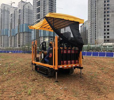 Percussion Hammer CPT Crawler Full Hydraulic Engineering Crawler Chassis