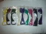Dyed Pattern Party Decoration Stripped Rooster Coque Feather 12-14inch / 14
