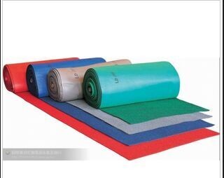 Wedding PVC Carpet Flooring / Polyester Carpet Tiles Woven Technics