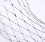 Common Roll Stainless Steel Wire Rope Mesh 7x19 Corrosion Resistant
