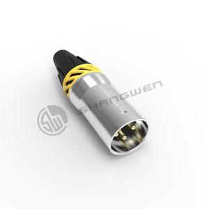 Wholesale Small XLR Power Connector Outdoor Waterproof 3 Pin Male Plug Connector from china suppliers