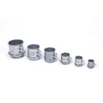 Galvanized Electrical Conduit Fittings 1 2 EMT Connector ZINC Material