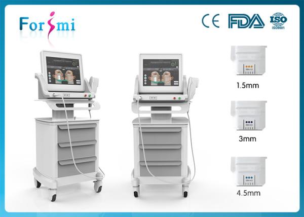non invasive neck tightening machine HIFU-f wrinkle removal machine face firming
