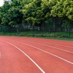 ISO IAF Certificated Self Knot Pattern Outdoor Jogging Track Eco-Friendly