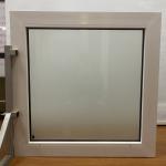 Customized Aluminum Glass Windows Fixed Double Glass Aluminium Windows 1.2mm