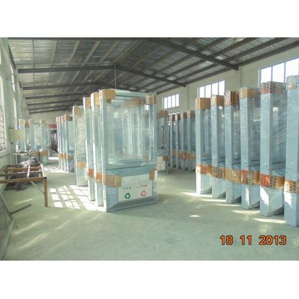 airport light box advertising dustbin