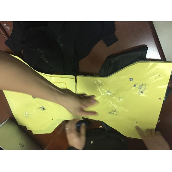 bullet proof ballistic visor for Police and Military Use with 22 mm thickness