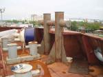 200 Tonnes Marine Double Cross Mooring Components Bollard