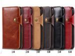 High Quality Cell phone accessories Genuine Leather wallet card leather case for