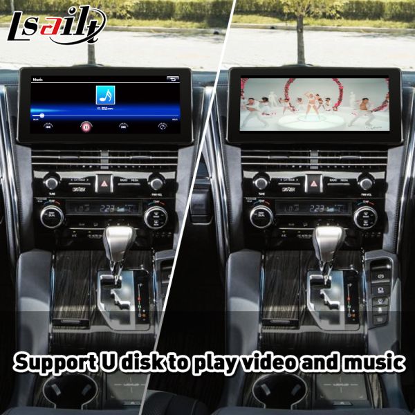 Lsailt Wireless Android Auto Carplay Interface for 2020-2023 Lexus LM 350 LM300h LM350