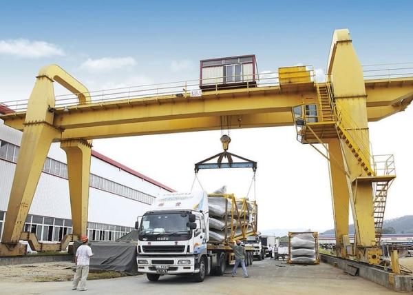 Large Span Compact 10 Ton Gantry Crane Hoist Box Type Harbor Freight Gantry