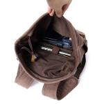 Men's Retro Work Laptop Rucksack , Student Outdoor Wear Resistant Travel Bag
