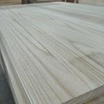 100% Solid Wood Paulownia Finger Joint Board for Wood Furniture and FSC 100%