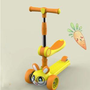 Wholesale Adjustable Lightweight Kids 3 Wheel Scooter For Children 3-8 Years Foot Brake Bike from china suppliers