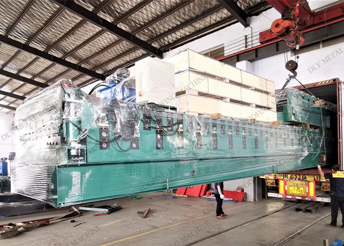 15kw Double Layer Forming Machine PLC 220V Automatic Roll Forming Machine