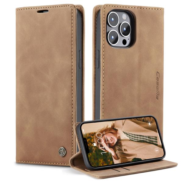 CaseMe 15 Ultra Luxury Wallet Case Card Magnetic Holder TPU Leather Back Cover
