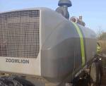 Black Green Used Concrete Trailer Pump Zoomlion HBT80 174kw
