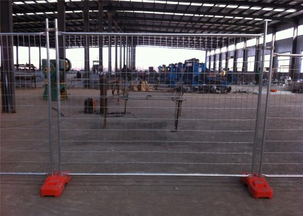 Temp Wire Fence Panels 1.8m*2.5m panel mesh 60mm*150mm diameter 3.0mm AS/NZS4687-2007 HDG 84 microns /600 gram/sqm zinc